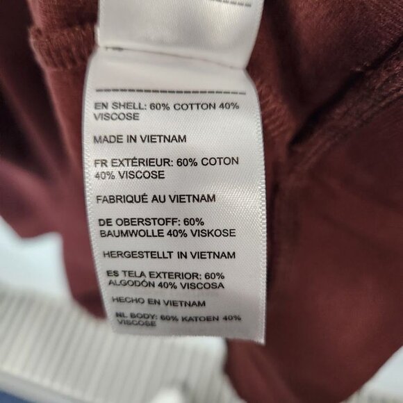 NWT UntuckIt Veneroso Heavyweight Henley‎ in Chestnut Size XXL - Picture 8 of 8